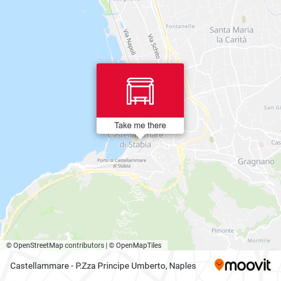 Castellammare - P.Zza Principe Umberto map