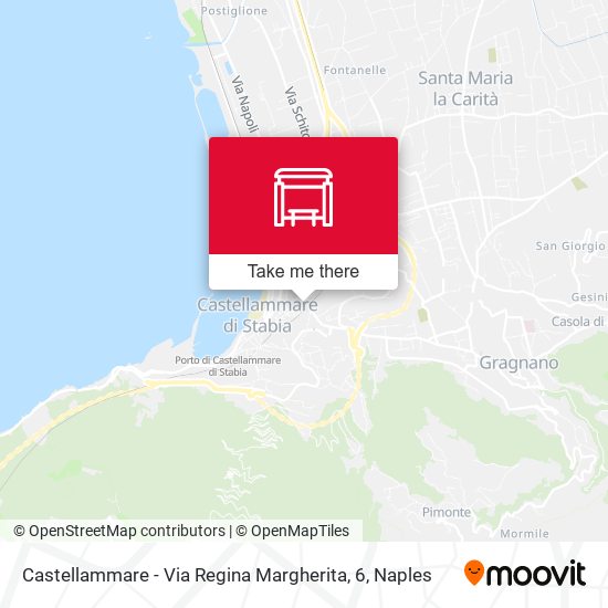 Castellammare - Via Regina Margherita, 6 map