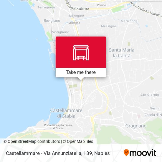 Castellammare - Via Annunziatella, 139 map