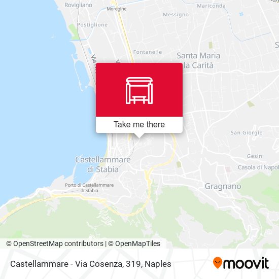 Castellammare  - Via Cosenza, 319 map