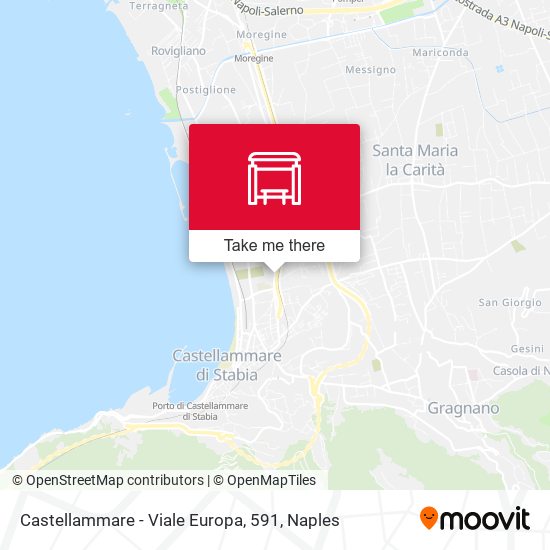 Castellammare - Viale Europa, 591 map