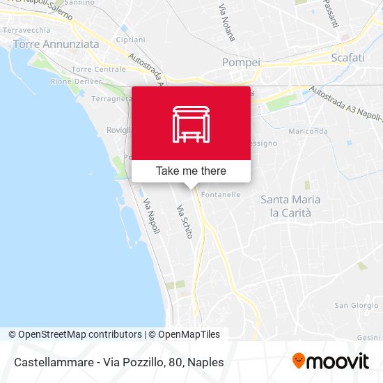Castellammare - Via Pozzillo, 80 map