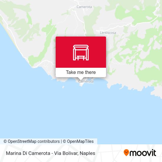Marina Di Camerota - Via Bolivar map