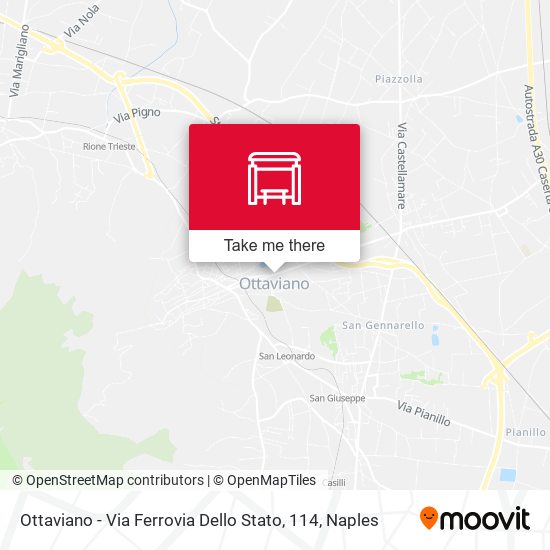 Ottaviano - Via Ferrovia Dello Stato, 114 map