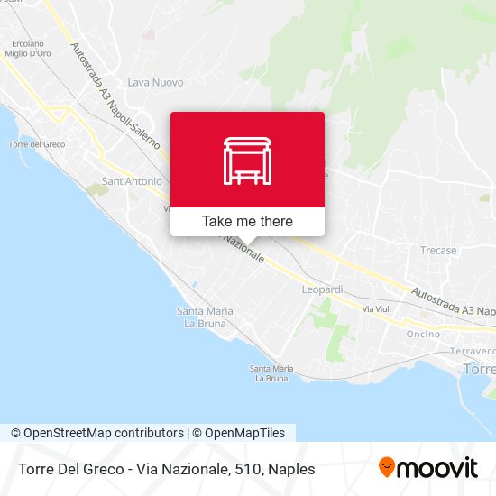 Torre Del Greco - Via Nazionale, 510 map