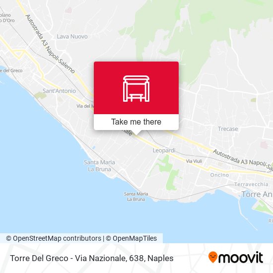 Torre Del Greco - Via Nazionale, 638 map
