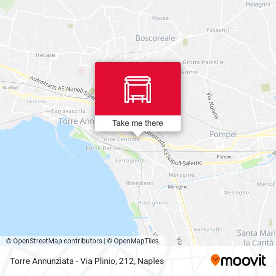 Torre Annunziata - Via Plinio, 212 map