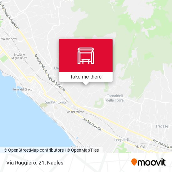 Via Ruggiero, 21 map