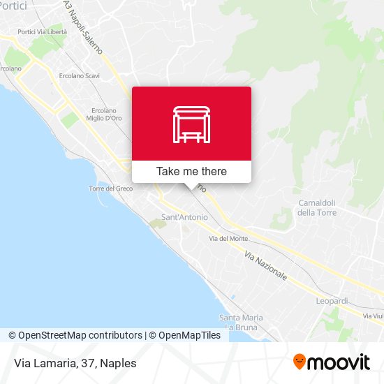 Via Lamaria, 37 map