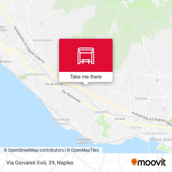 Via Giovanni Xxiii, 39 map
