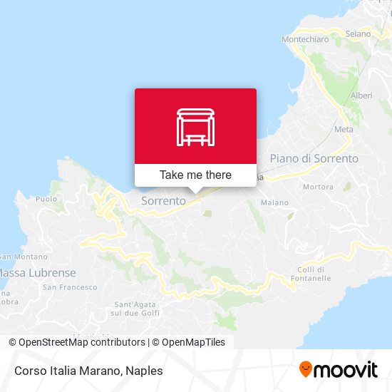 Corso Italia Marano map