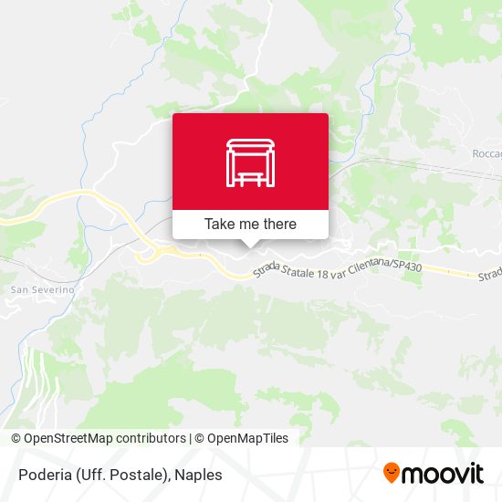 Poderia (Uff. Postale) map