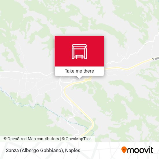 Sanza (Albergo Gabbiano) map