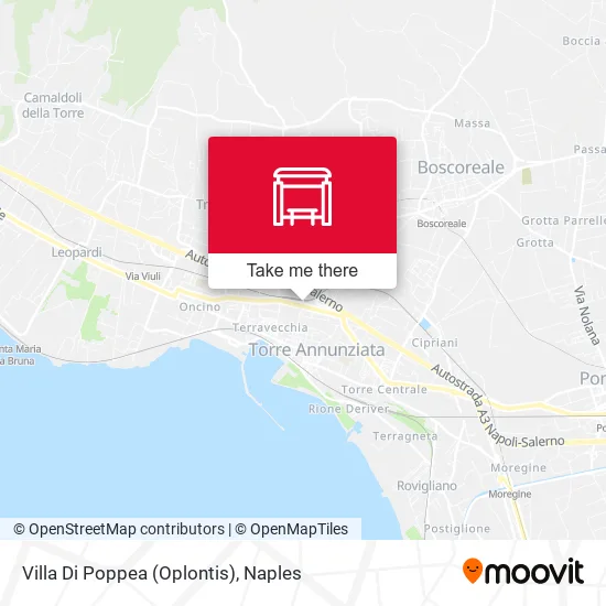 Villa Di Poppea (Oplontis) map