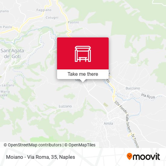 Moiano - Via Roma, 35 map