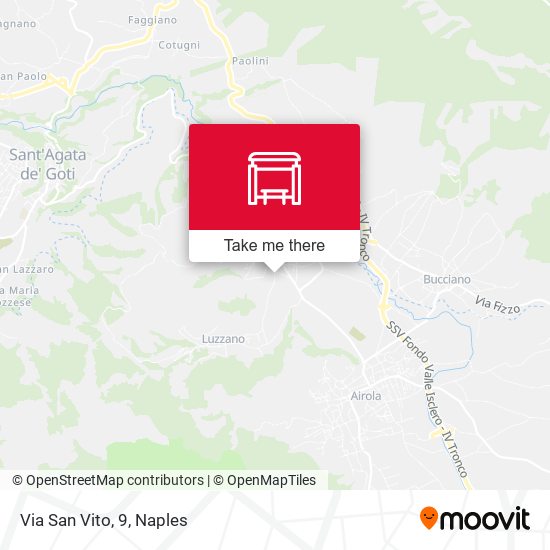 Via San Vito, 9 map