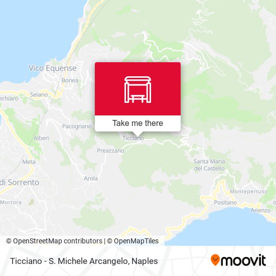 Ticciano - S. Michele Arcangelo map