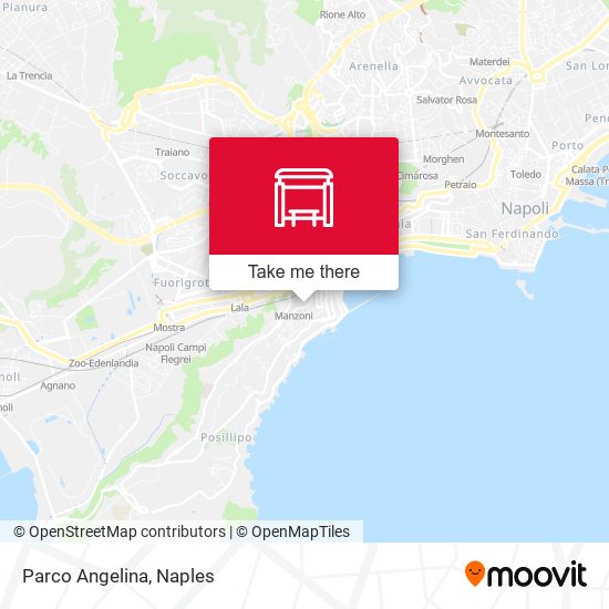 Parco Angelina map