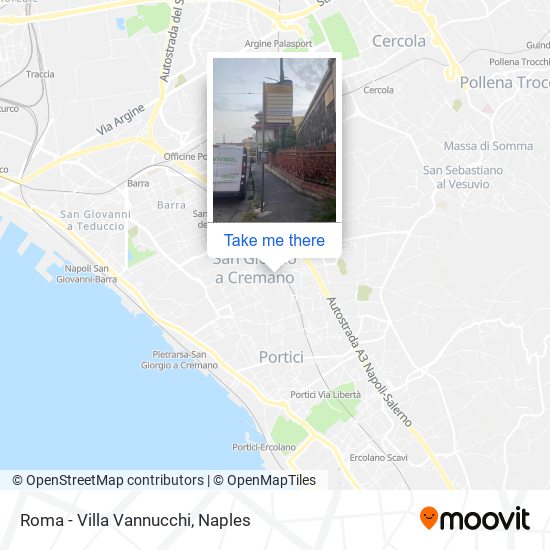 Roma - Villa Vannucchi map