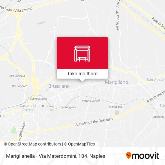 Mariglianella - Via Materdomini, 104 map
