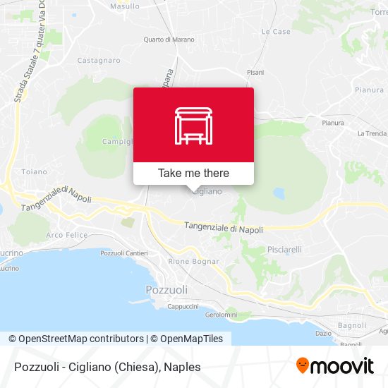 Pozzuoli - Cigliano (Chiesa) map