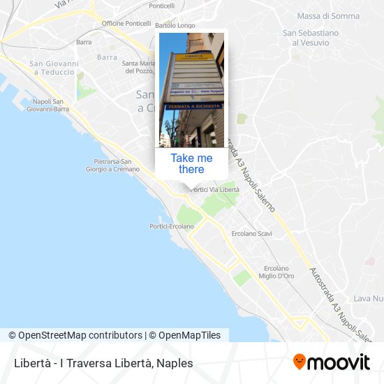 Libertà - I Traversa Libertà map