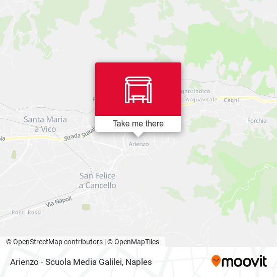 Arienzo - Scuola Media Galilei map