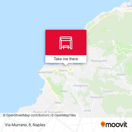 Via Murrano, 8 map