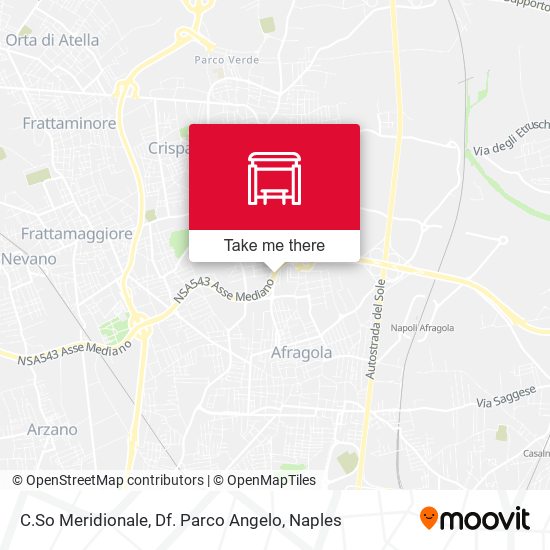 C.So Meridionale, Df. Parco Angelo map