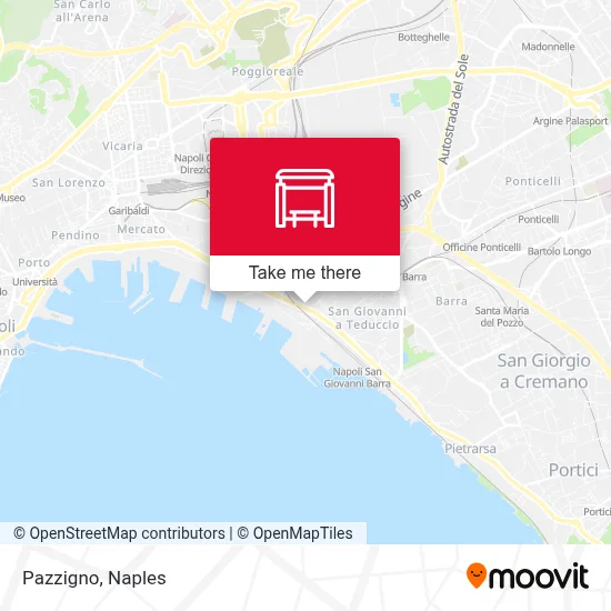 Pazzigno map