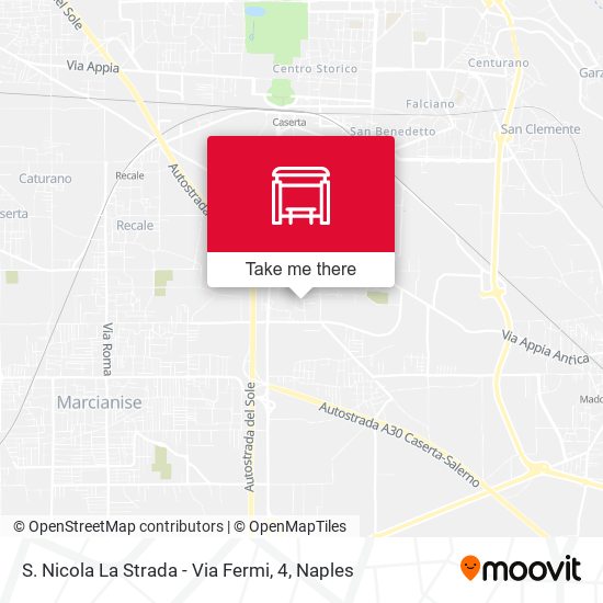 S. Nicola La Strada - Via Fermi, 4 map