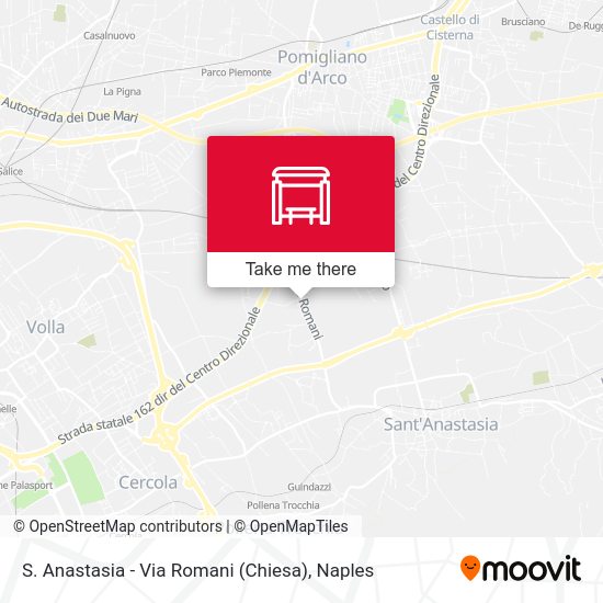 S. Anastasia - Via Romani (Chiesa) map