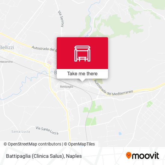 Battipaglia (Clinica Salus) map