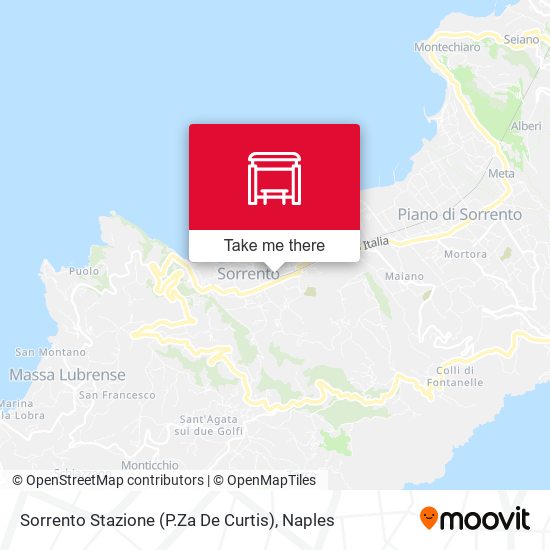 Sorrento Stazione (P.Za De Curtis) map