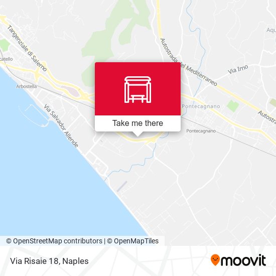 Via Risaie 18 map
