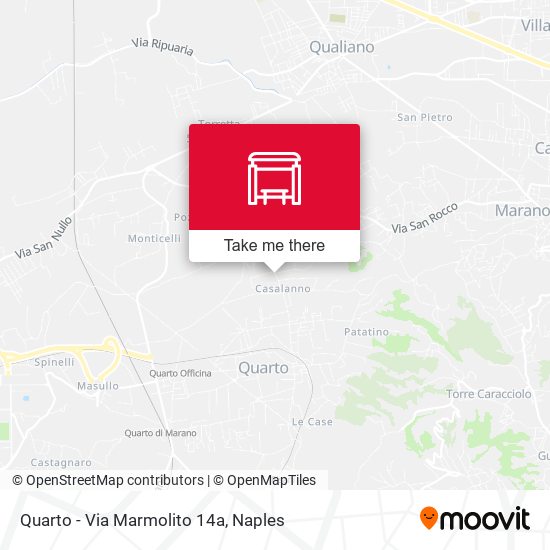 Quarto - Via Marmolito 14a map