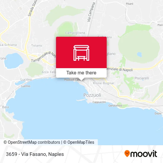 3659 - Via Fasano map