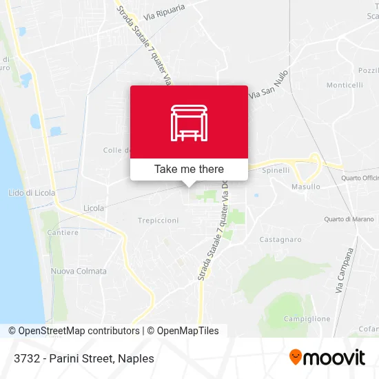 3732 - Parini Street map