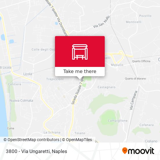 3800 - Via Ungaretti map