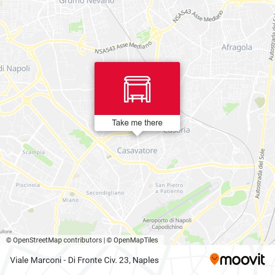 Viale Marconi - Di Fronte Civ. 23 map
