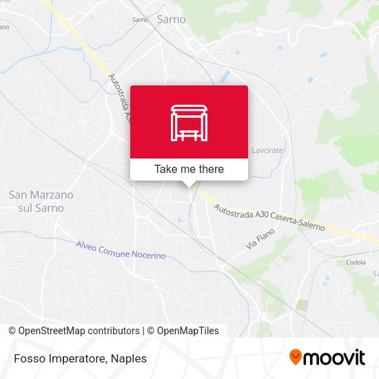 Fosso Imperatore map