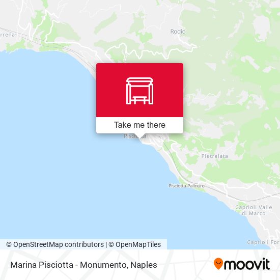 Marina Pisciotta - Monumento map
