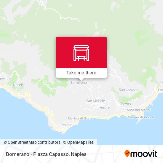Bomerano - Piazza Capasso map