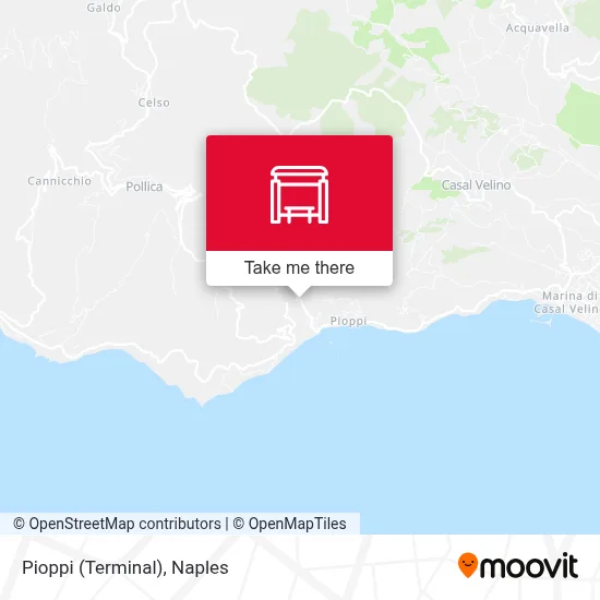 Pioppi (Terminal) map