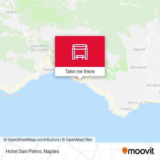 Hotel San Pietro map
