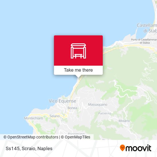 Ss145, Scraio map