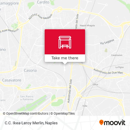 C.C. Ikea-Leroy Merlin map