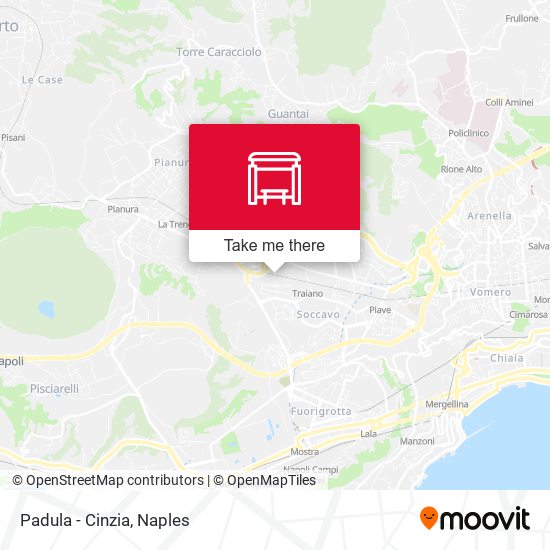 Padula - Cinzia map