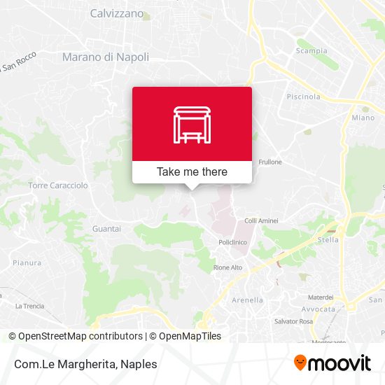 Com.Le Margherita map