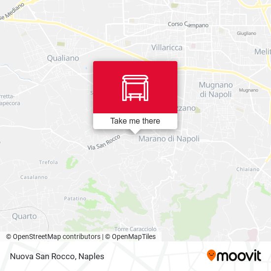 Nuova San Rocco map